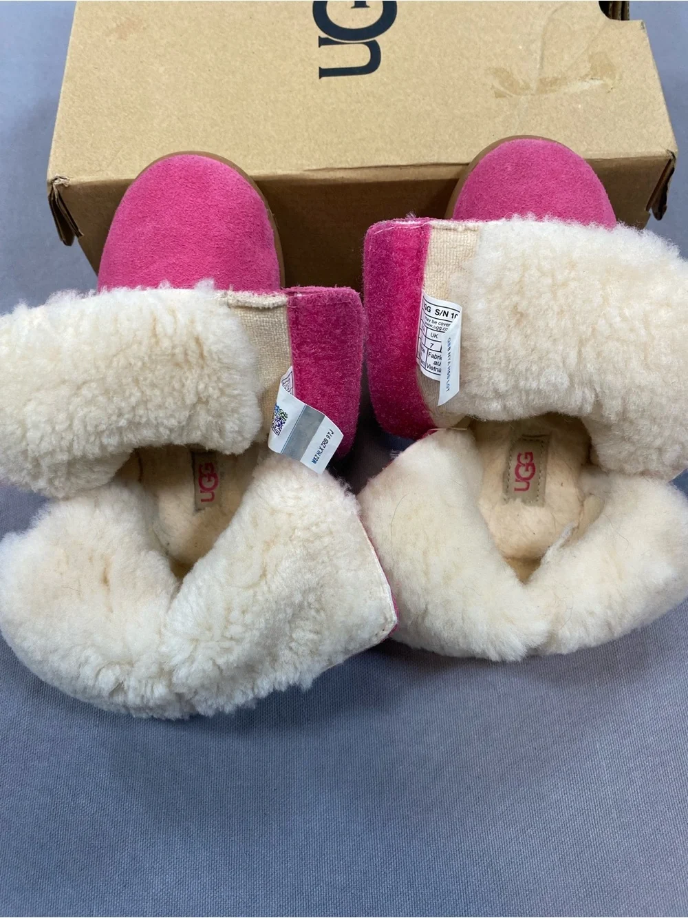 Ugg Cozy Fleece-Lined Pink Suede Boots